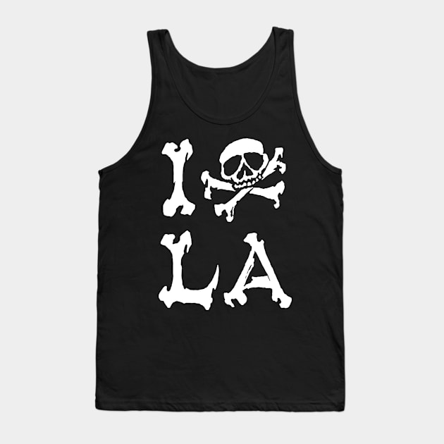 Los Angeles Goth Tank Top by VISIXVI